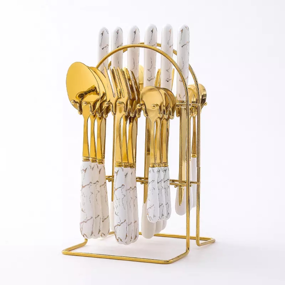 Set de couverts ODETTE de 24 pièces