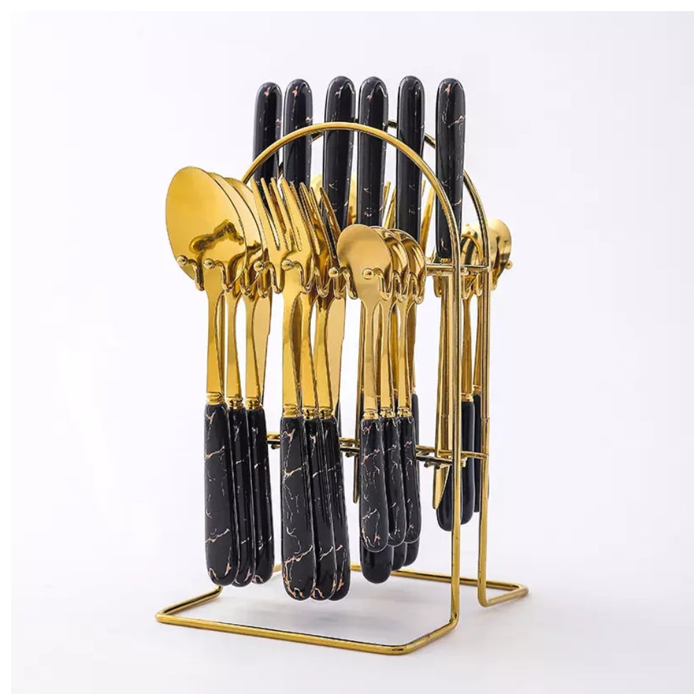 Set de couverts ODETTE de 24 pièces