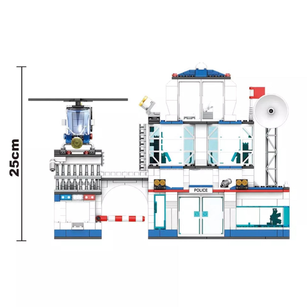Set de briques Police 563 pièces