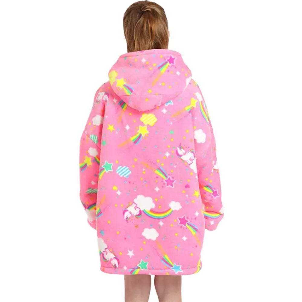 Couverture à capuche pour enfants