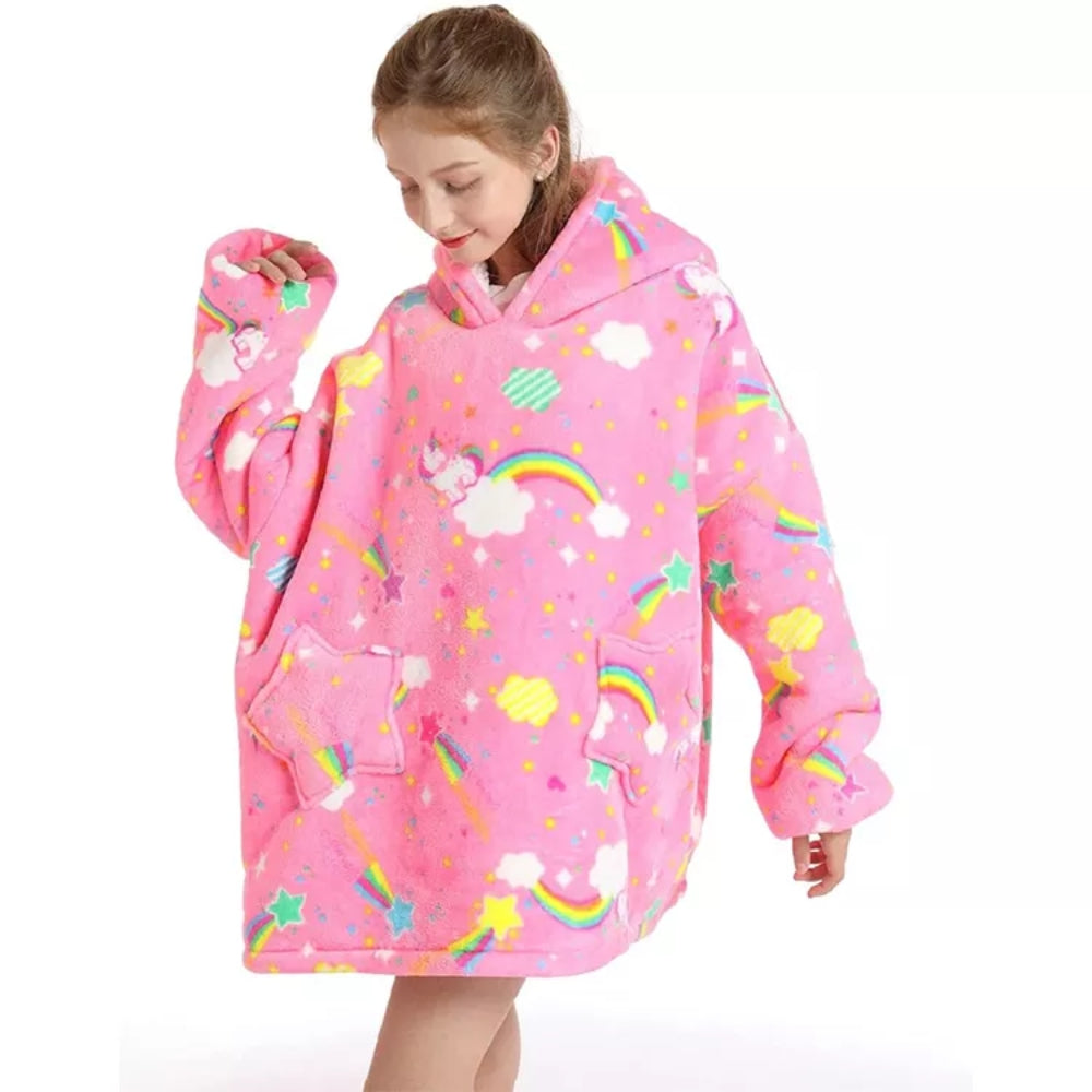 Couverture à capuche pour enfants