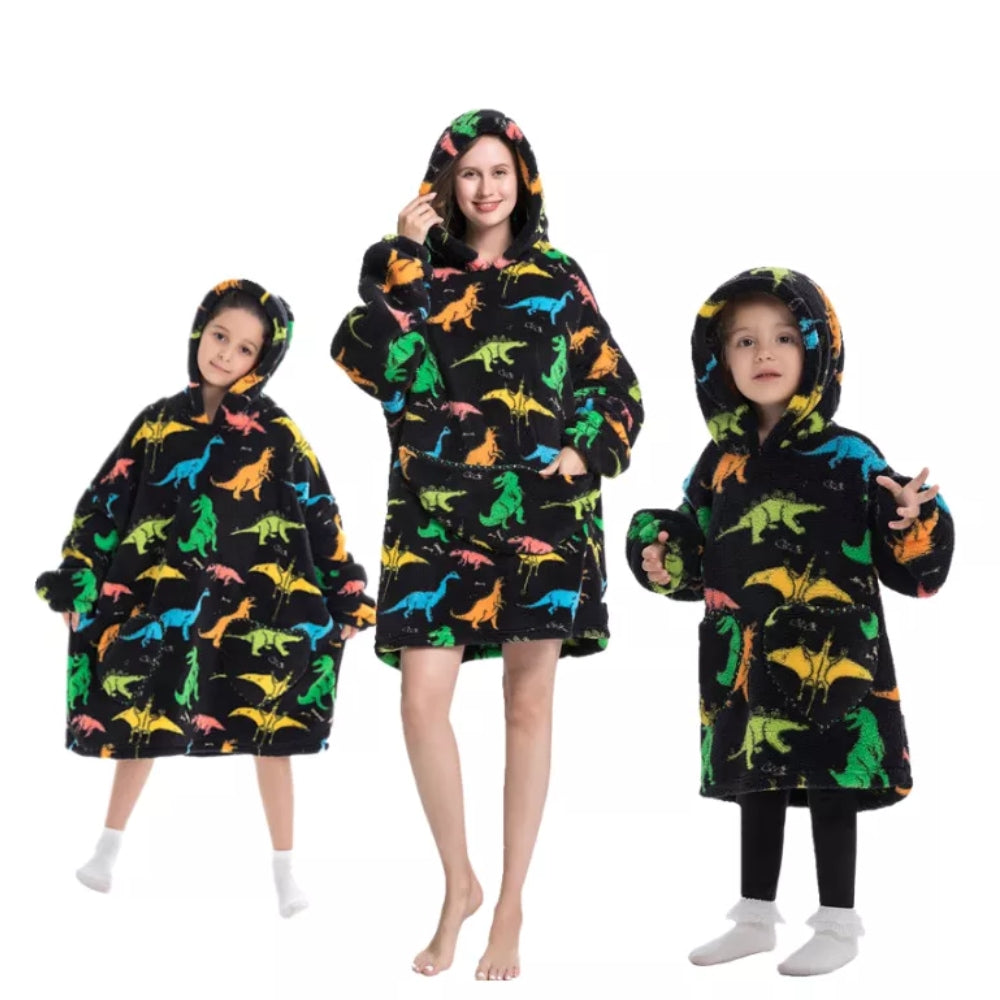 Couverture à capuche pour enfants