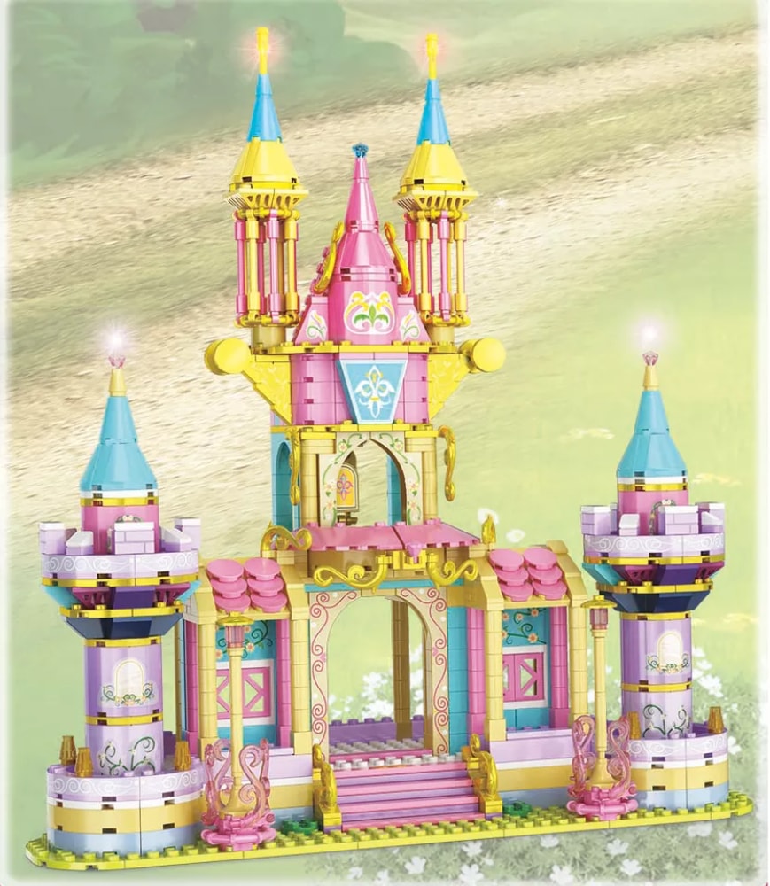 Jeu de briques château de rêve 1000 pièces