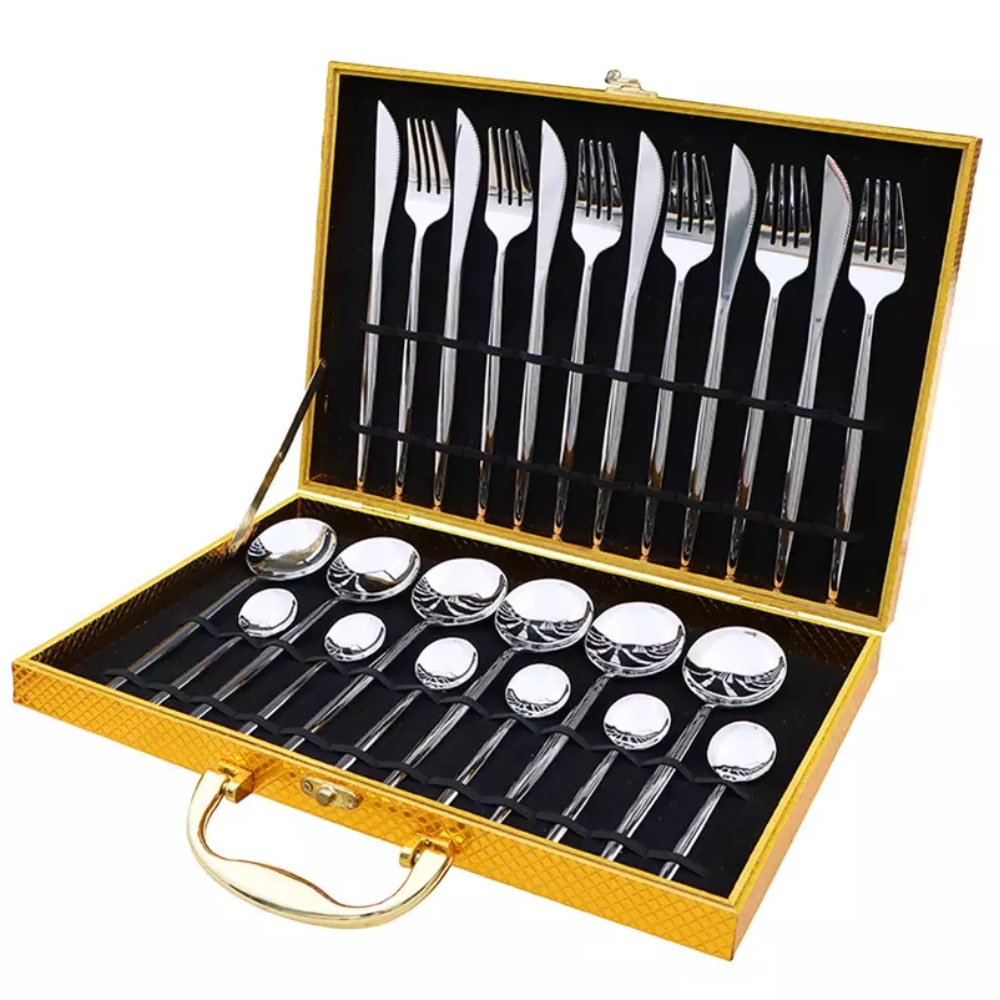 Set de couverts ODILE de 24 pièces