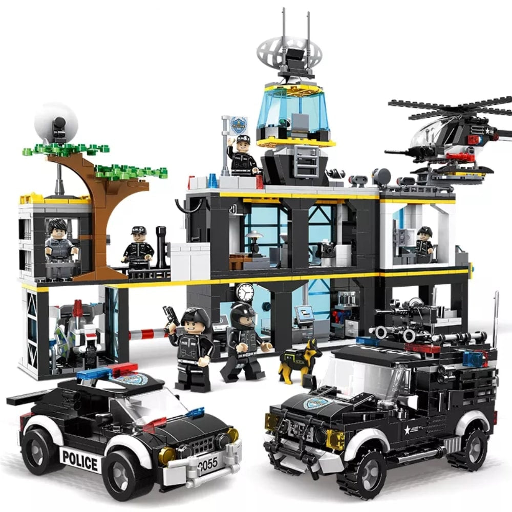 Set de briques Police 1261 pièces