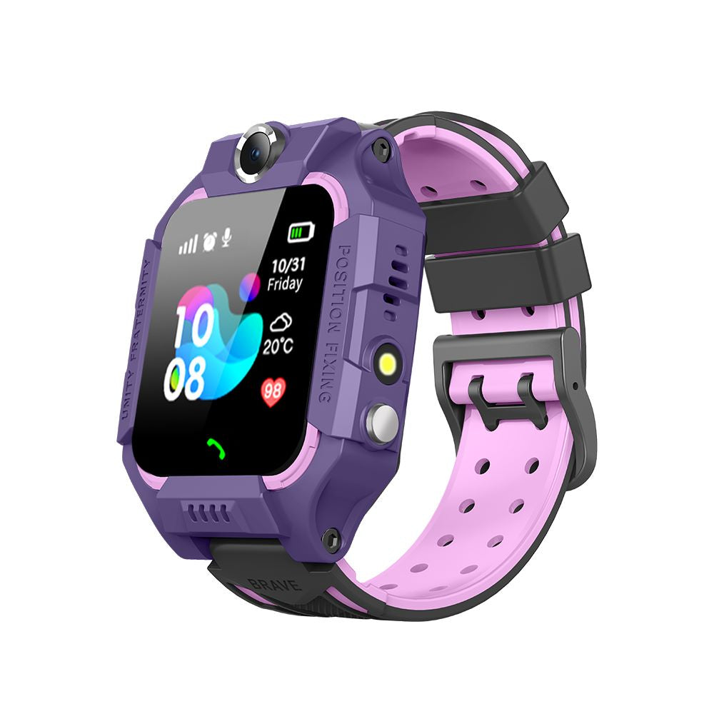 Montre connectée pour enfants avec caméra, suivi GPS et appels, bouton SOS