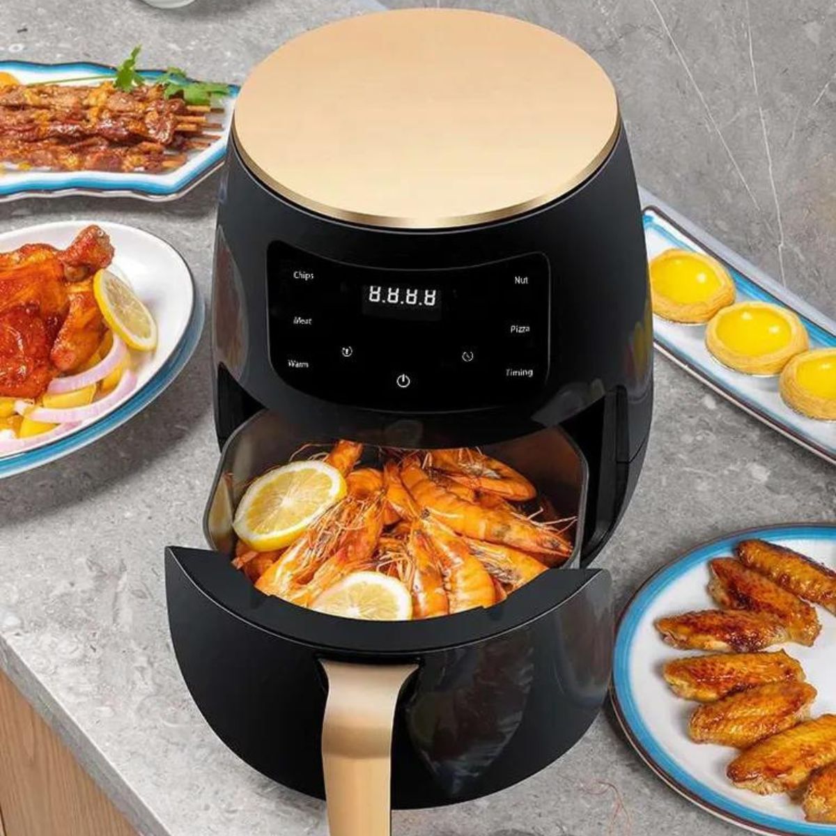 Friteuse à air chaud capacité 4,5 L