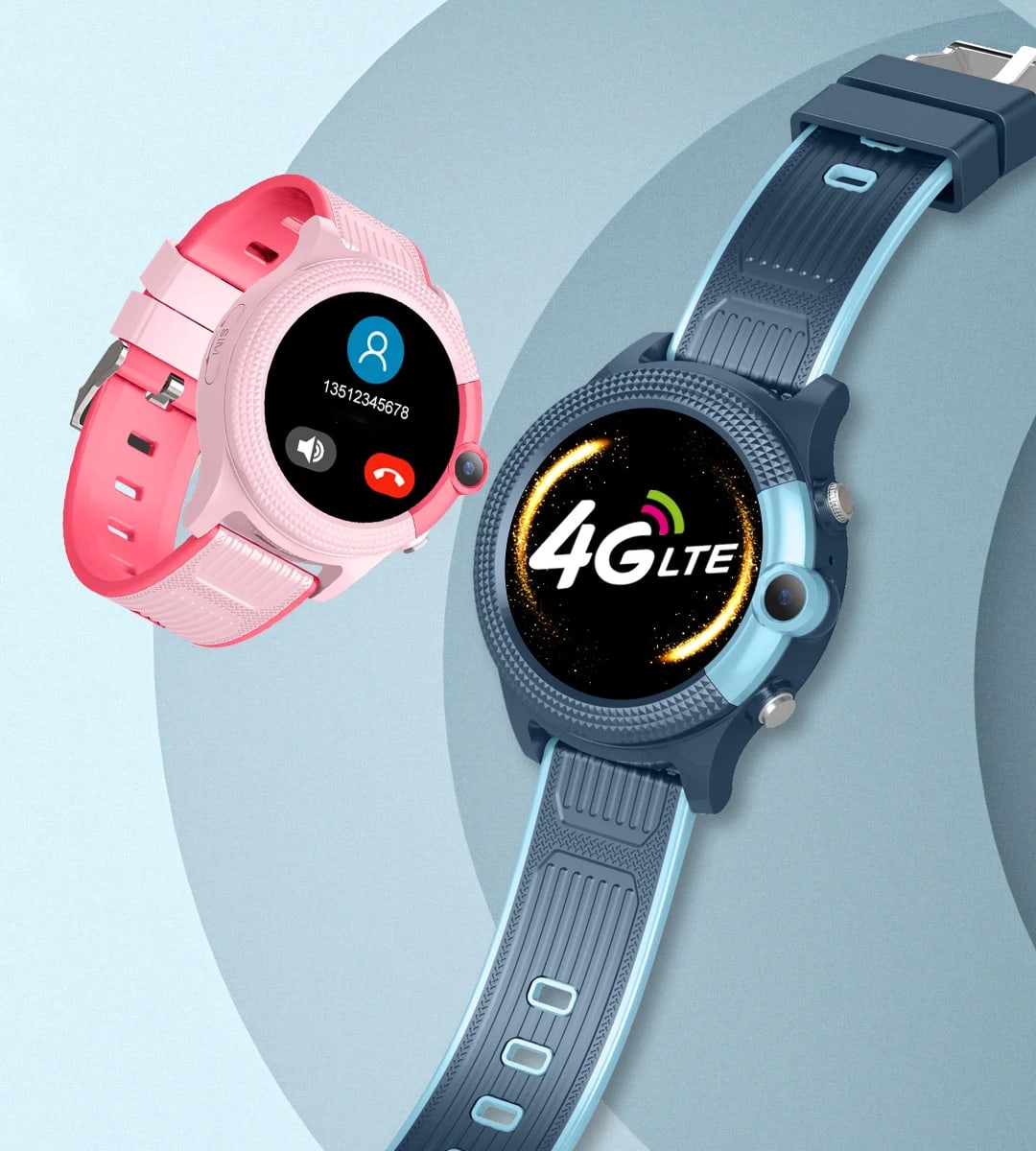 Montre intelligente pour enfants SmartKid Elite avec carte SIM, GPS, appareil photo