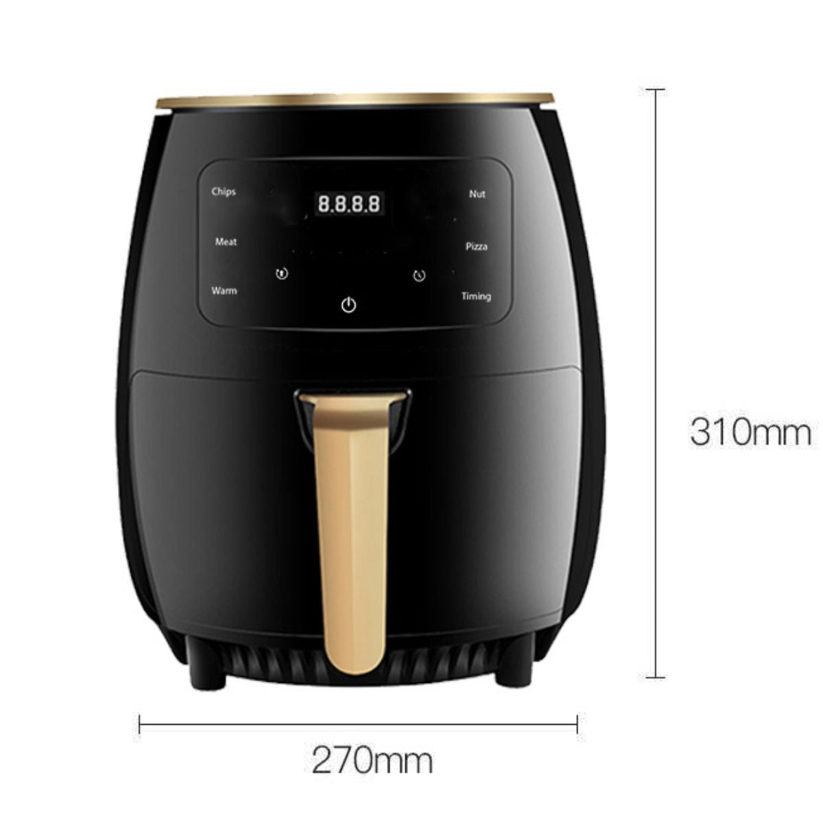 Friteuse à air chaud capacité 4,5 L