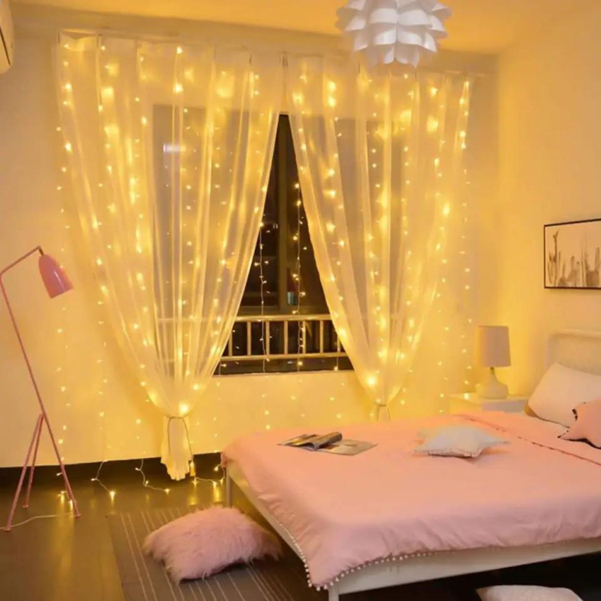 Rideau lumineux LED 3x3m