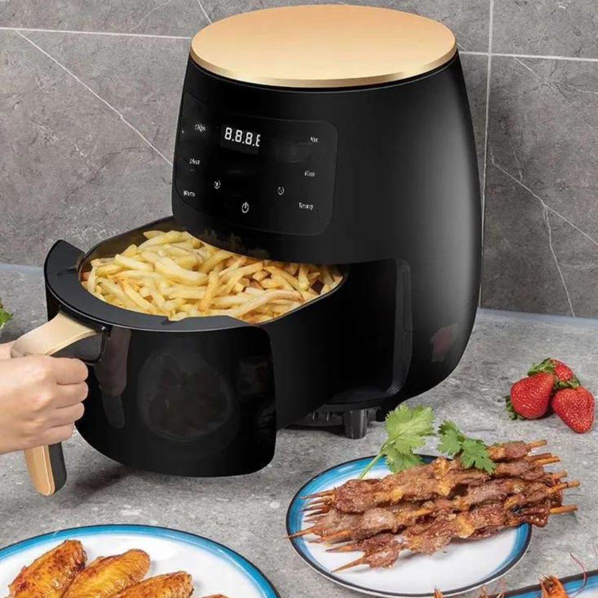 Friteuse à air chaud capacité 4,5 L