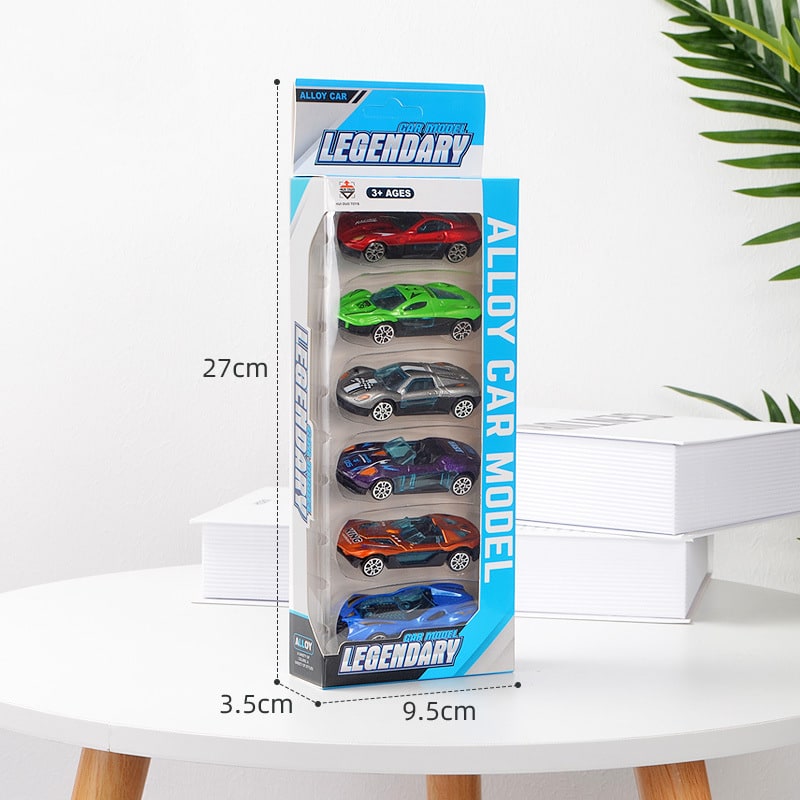 Ensemble de 6 voitures