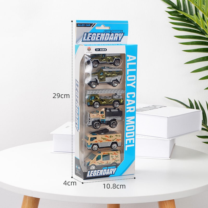 Ensemble de 6 voitures