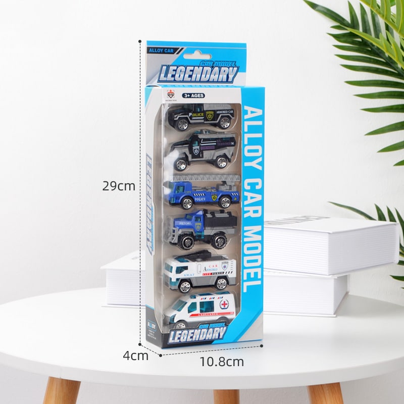 Ensemble de 6 voitures