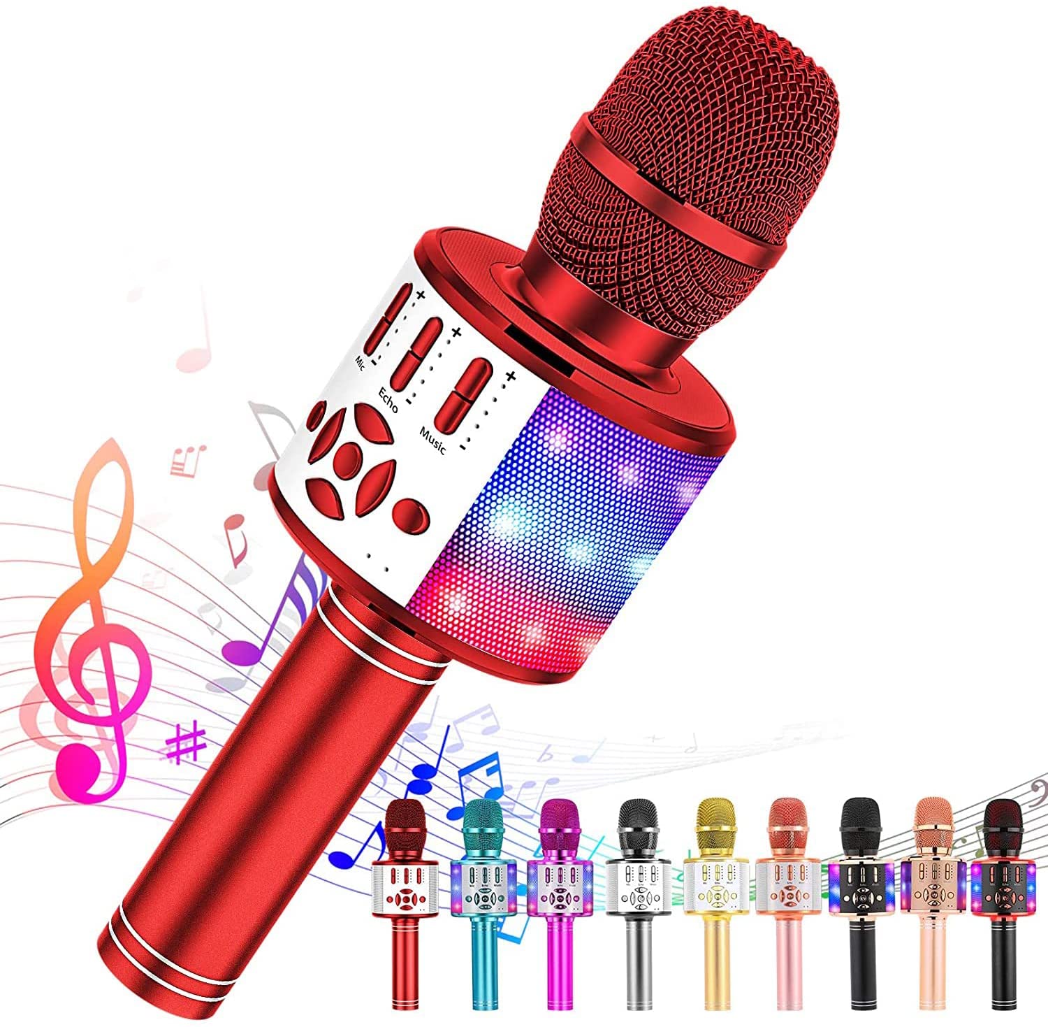 Microphone karaoké bluetooth