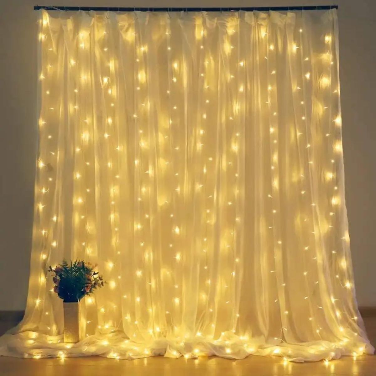 Rideau lumineux LED 3x3m