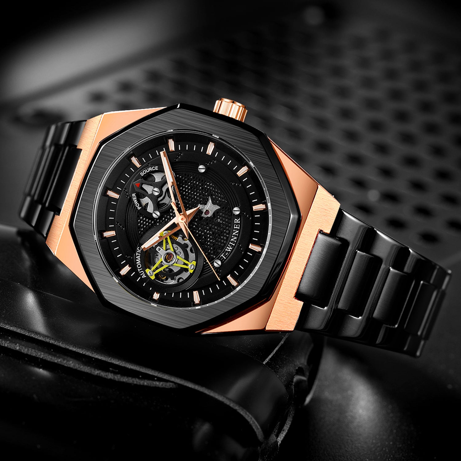 Montre de luxe automatique pour homme RONIN