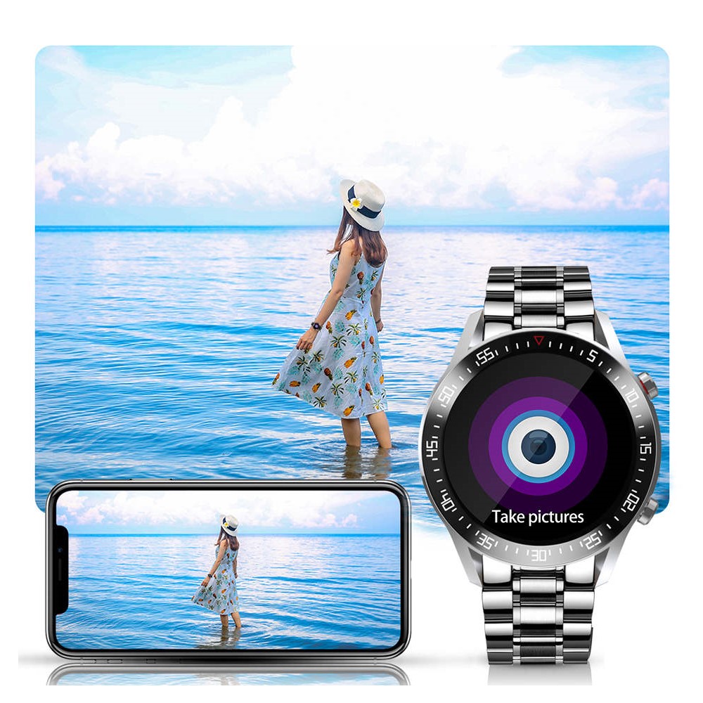 Montre connectée Smart Steel