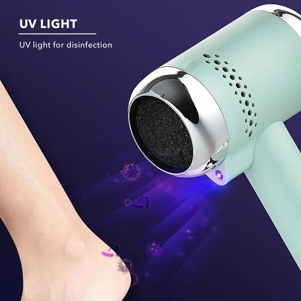 Appareil électrique à vide pour le soin des pieds