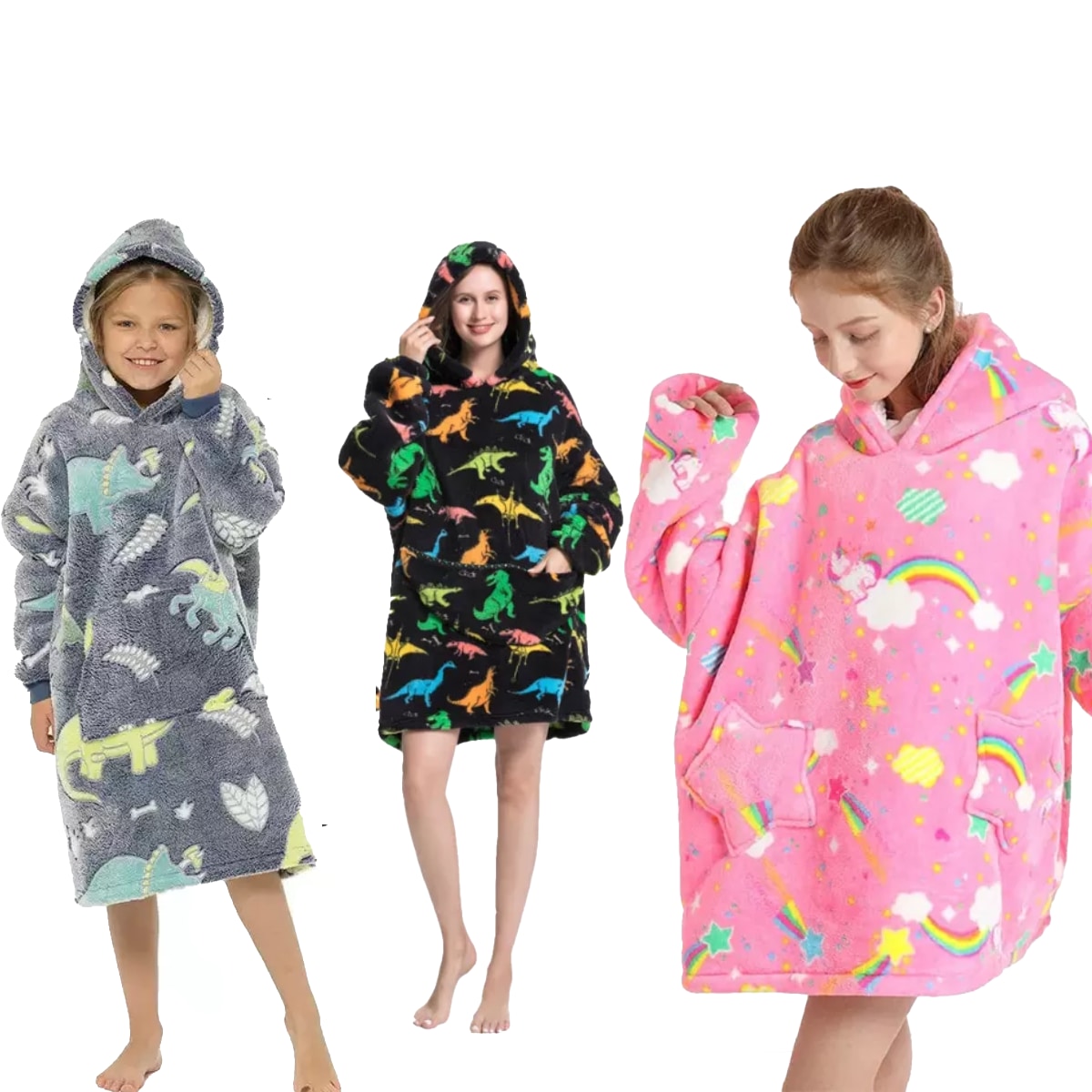 Couverture à capuche pour enfants