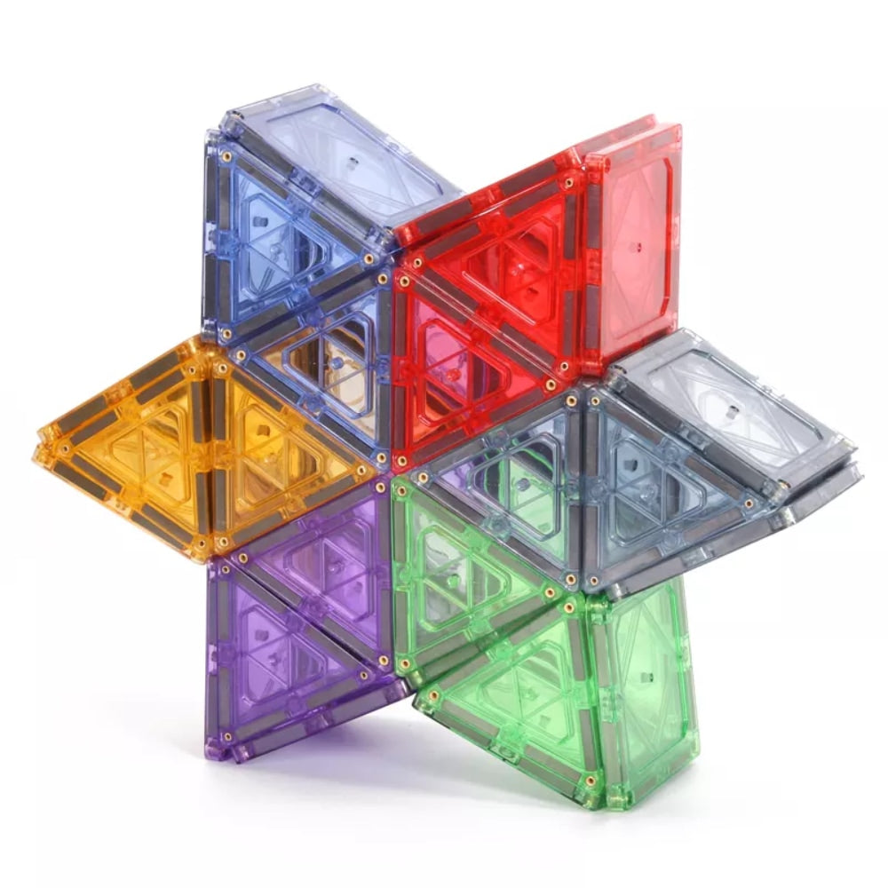 Set créatif de blocs magnétiques - 100 pièces