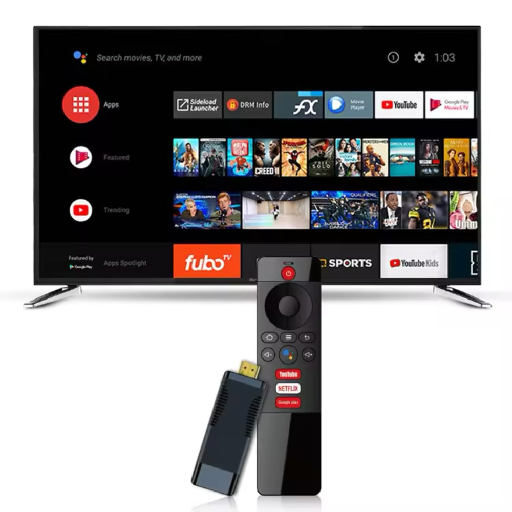 Clé Smart TV ANDROID 4K, HDMI