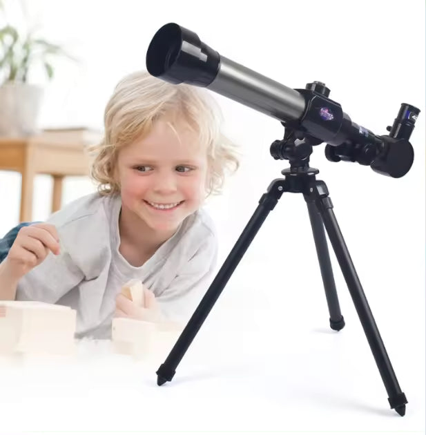 Télescope Astronomique 70 Mm Urtioty - Pour Débutants Et Enfants, Trépied Réglable, Lentille Verte, Oculaires Inclus - 9