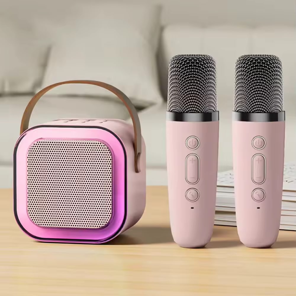 Kit de Karaoké pour enfants, enceinte + 2 micros