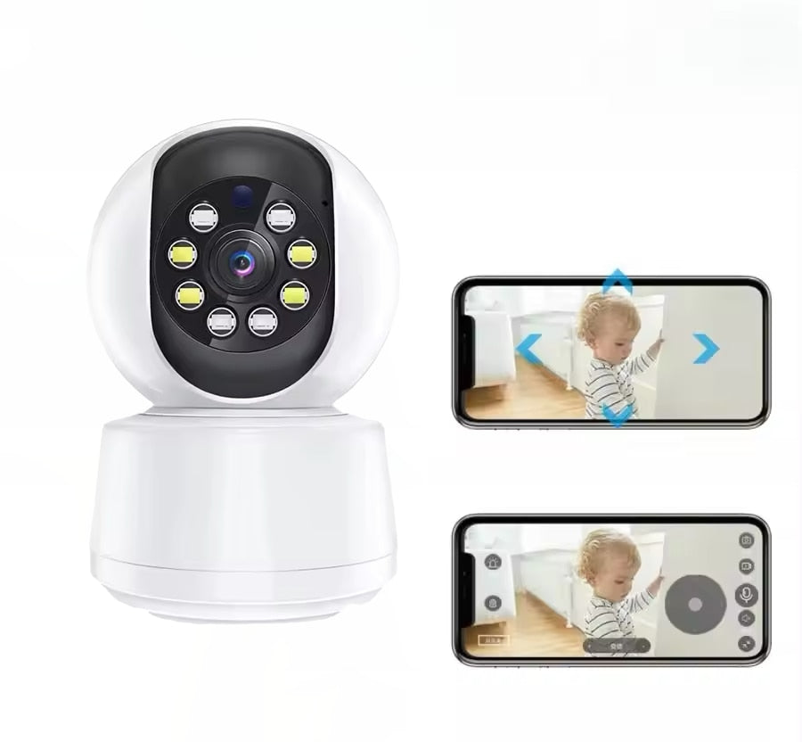 Babyphone sans fil connecté avec vision nocturne et son bidirectionnel